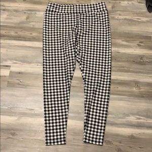 Checkered Leggings